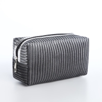 Косметичка на молнии, цвет серый Косметичка на молнии, цвет серый