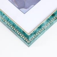 Фоторамка пластик "Камея" 21х30 см, малахит Фоторамка пластик "Камея" 21х30 см, малахит