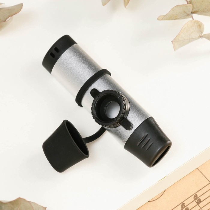 Музыкальный инструмент Казу Music Life, серебристый