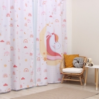 Комплект штор Этель Boho rainbow 145*260 см-2 шт, 100% п/э, 140 г/м2 Комплект штор Этель Boho rainbow 145*260 см-2 шт, 100% п/э, 140 г/м2