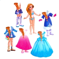 Новогодняя игра. Весёлые липучки &laquo;Новый год! Наряжаемся на карнавал&raquo;