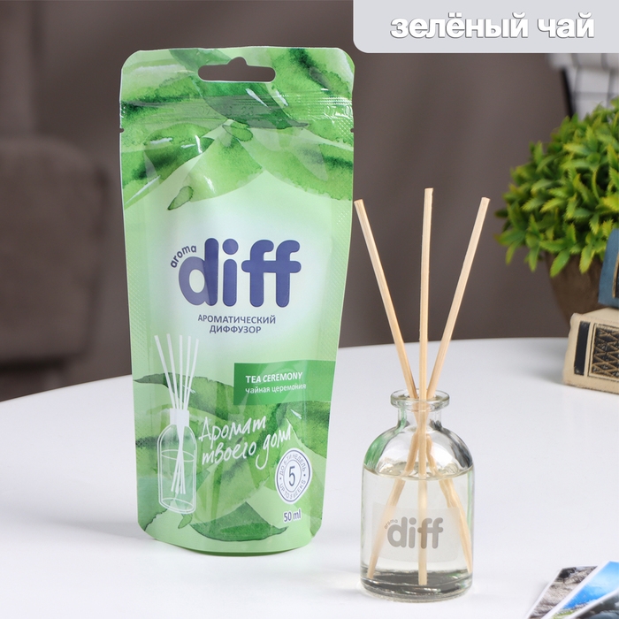 Диффузор ароматический Aroma Diff, 50 мл, чайная церемония Диффузор ароматический Aroma Diff, 50 мл, чайная церемония
