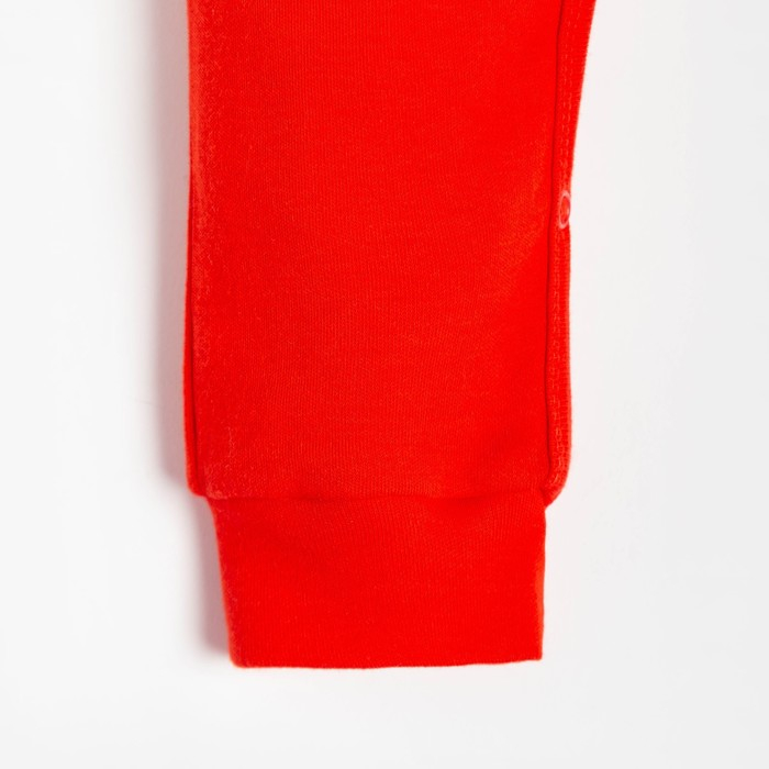 Комбинезон Крошка Я Комбинезон Крошка Я "Мишка", рост 80-86 см, красный