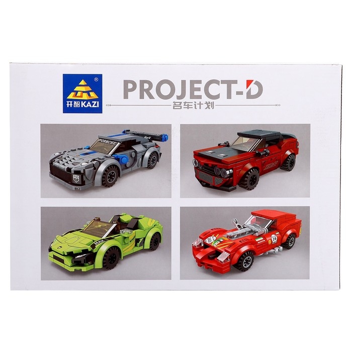 Конструктор &laquo;Гонка. Спорткар&raquo;, 163 детали