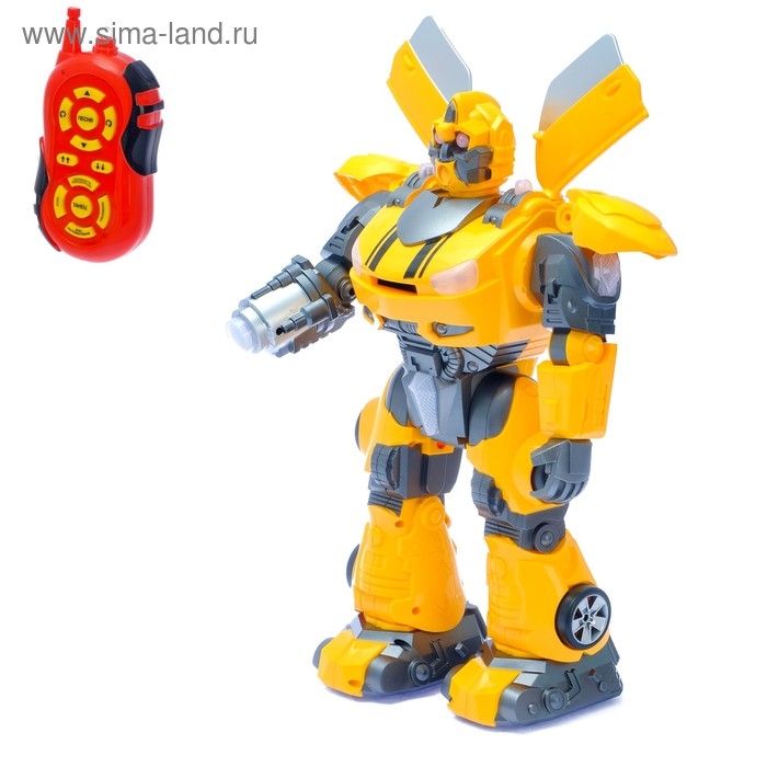 Робот радиоуправляемый, интерактивный, ходит, стреляет, световые эффекты, русское озвучивание Робот радиоуправляемый, интерактивный, ходит, стреляет, световые эффекты, русское озвучивание