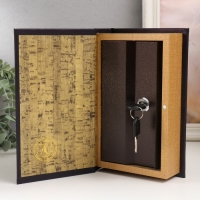 Сейф-книга дерево кожзам "Семейные традиции" 21х13х5 см