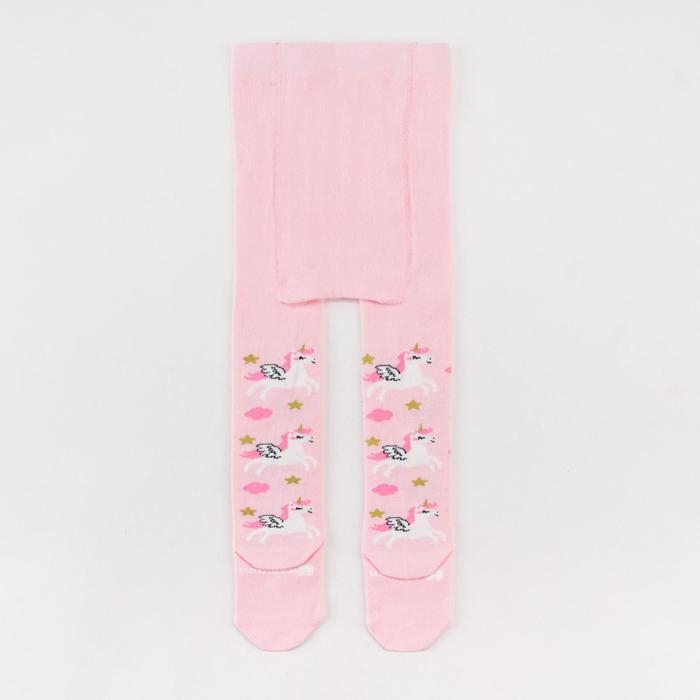 Колготки Крошка Я &laquo;Единороги&raquo;, цвет розовый, рост 98-104 см