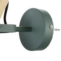 Бра "Лола" Е27 40Вт зеленый 25х16х25см Бра "Лола" Е27 40Вт зеленый 25х16х25см