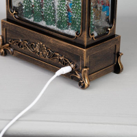 Светодиодная фигура «Снеговик и дети» 18 × 26 × 8 см, пластик, батарейки ААх3 (не в комплекте), USB, свечение тёплое белое Светодиодная фигура «Снеговик и дети» 18 × 26 × 8 см, пластик, батарейки ААх3 (не в комплекте), USB, свечение тёплое белое