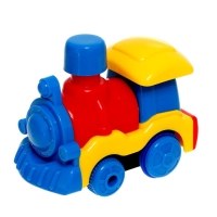 Железная дорога &laquo;Весёлый паровозик&raquo;, звуковые эффекты, работает от батареек