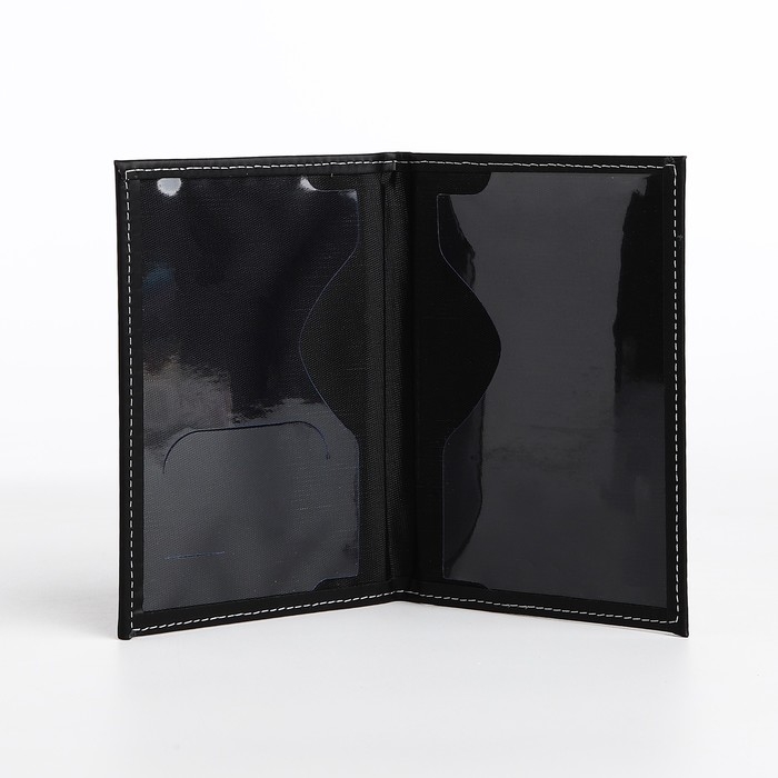 Обложка для паспорта, цвет чёрный Обложка для паспорта, цвет чёрный