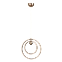 Светильник BayerLux "Хайфи" 36Вт LED хром 30х30х32см