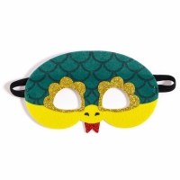 Новый год! Карнавальная маска «Забавная змейка», цвет зелёный Новый год! Карнавальная маска «Забавная змейка», цвет зелёный