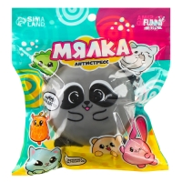 Антистресс сквиш мялка «Енот»,с пастой, в пакете Антистресс сквиш мялка «Енот»,с пастой, в пакете