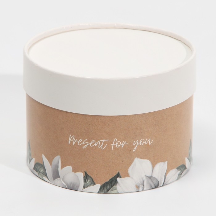 Набор шляпных коробок 3 в 1, упаковка подарочная, &laquo;Цветочный&raquo;, 16 х 10, 14 х 9, 13 х 8,5 см