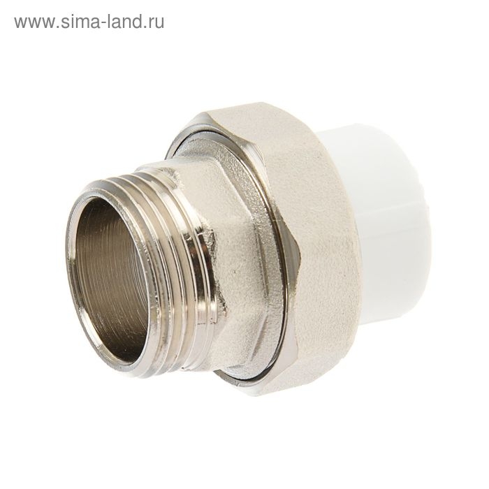 Муфта комбинированная VALFEX, разъемная (американка), d=25 мм x 1 Муфта комбинированная VALFEX, разъемная (американка), d=25 мм x 1", наружная резьба