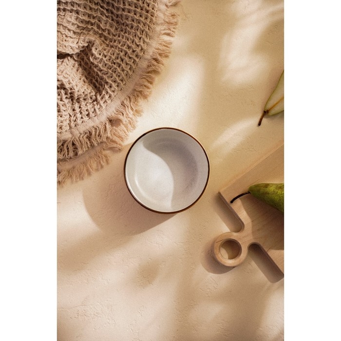 Миска фарфоровая SL Home «Волн в камне», 650 мл, d= 14 см, цвет белый Миска фарфоровая SL Home «Волн в камне», 650 мл, d= 14 см, цвет белый