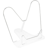 Подставка для книг пластиковая, Стамм Cristal, прозрачная Подставка для книг пластиковая, Стамм Cristal, прозрачная