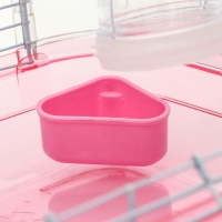 Клетка для грызунов с туннелем и наполнением, 32 х 21 х 55, см, розовая Клетка для грызунов с туннелем и наполнением, 32 х 21 х 55, см, розовая