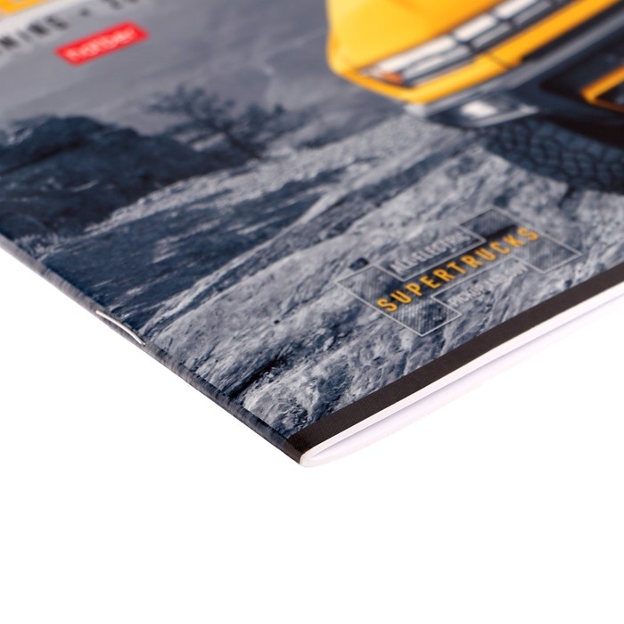 Альбом для рисования А4, 20 листов, на скрепке, "Автотюнинг", обложка мелованный картон, блок 100 г/м&sup2;, МИКС