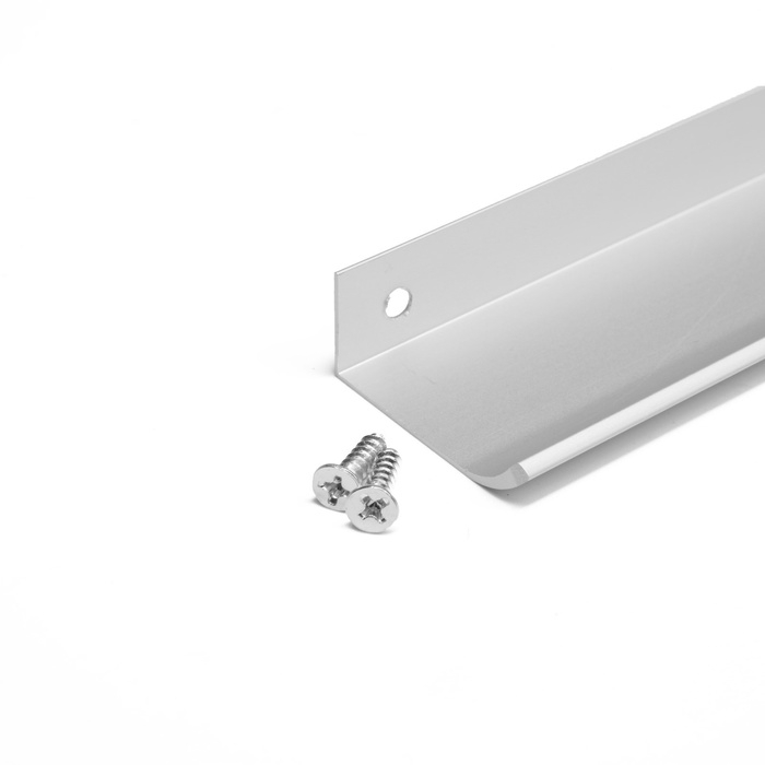 Ручка торцевая CAPPIO RT002CP, L=150 мм, м/о 128 мм, цвет матовый хром