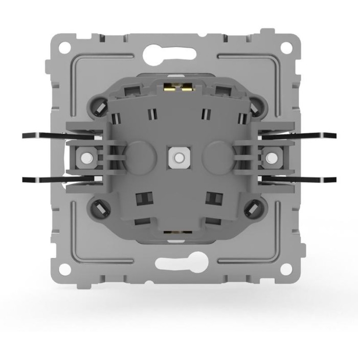 Розетка TOKOV ELECTRIC, Pixel, 1-м, 16А, IP20, с з/к, шторка с крышкой, белый, TKE-PX-R1ZSW1-C01