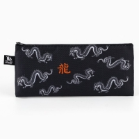 Пенал школьный текстильный &laquo;1 сентября: Дракон&raquo;, 20 х 8 см