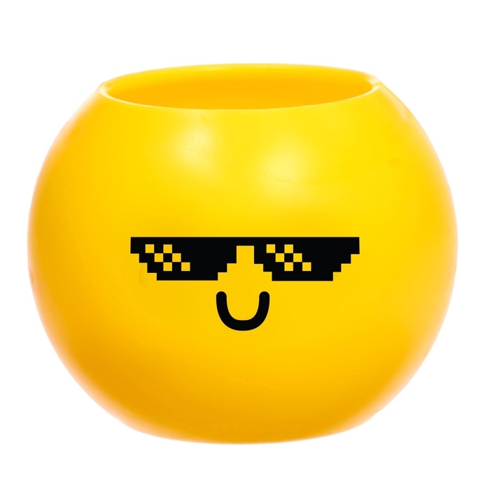 Набор для опытов, для детей &laquo;Выращиваем травку&raquo;, растение в горшочке - эмодзи &laquo;Крутой&raquo;