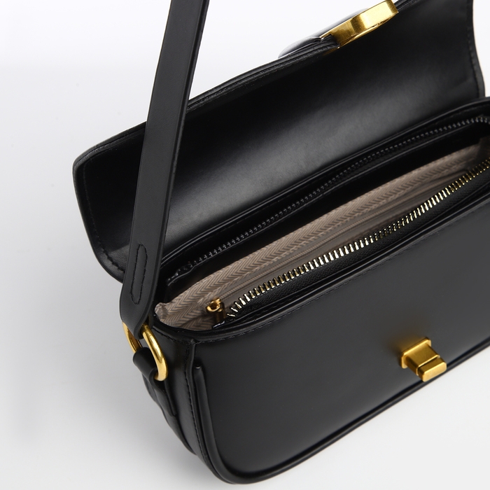 Сумка женская TEXTURA, маленький размер, цвет чёрный Сумка женская TEXTURA, маленький размер, цвет чёрный