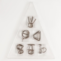 Новый год! Головоломка металлическая - адвент-календарь &laquo;Новогодние змейки&raquo;