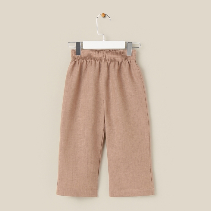 Костюм детский домашний (рубашка и брюки) SL HOME р 36 (134-140), кофейный Костюм детский домашний (рубашка и брюки) SL HOME р 36 (134-140), кофейный