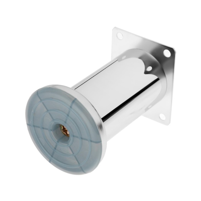 Опора мебельная OM001CR ТУНДРА, 50х100 мм, цвет хром Опора мебельная OM001CR ТУНДРА, 50х100 мм, цвет хром