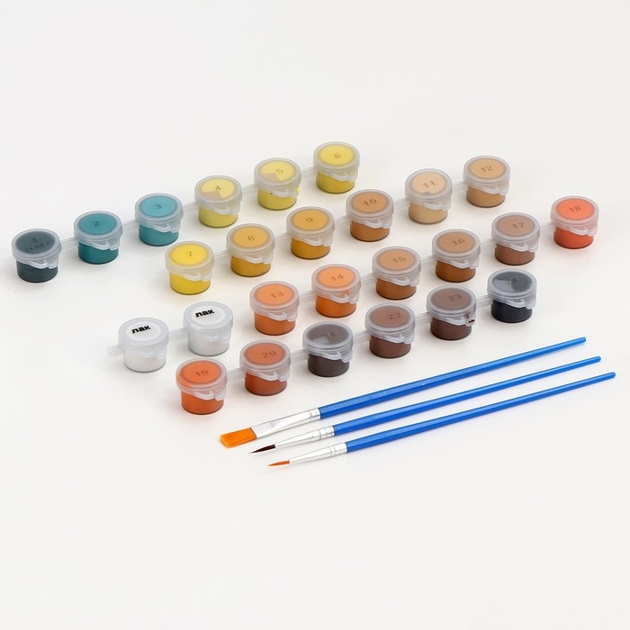 Картина по номерам на холсте с подрамником &laquo;Капибара в пруду&raquo;, 40 х 50 см