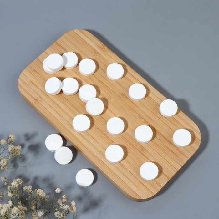 Салфетки одноразовые, прессованные, набор - 20 шт, 20 × 22 см, цвет белый Салфетки одноразовые, прессованные, набор - 20 шт, 20 × 22 см, цвет белый