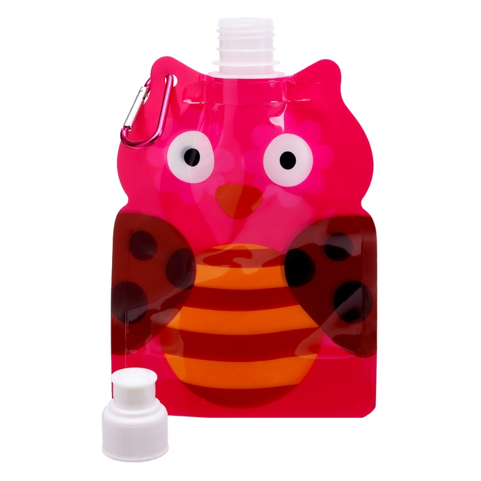 Фляжка для воды детская, 280 мл Фляжка для воды детская, 280 мл "Медвежонок", 22 х 12 см