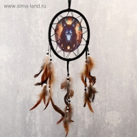 Ловец снов "Волк. Защитите свои мечты" d=20 см Ловец снов "Волк. Защитите свои мечты" d=20 см