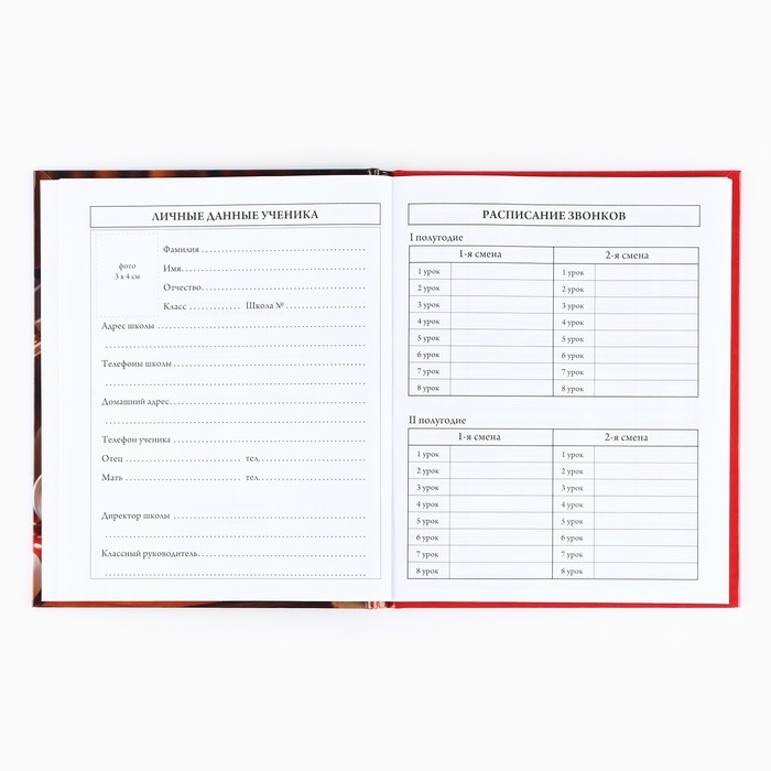 Дневник школьный для 1-11 класса, в твердой обложке, 40 л. &laquo;Пушистик&raquo;