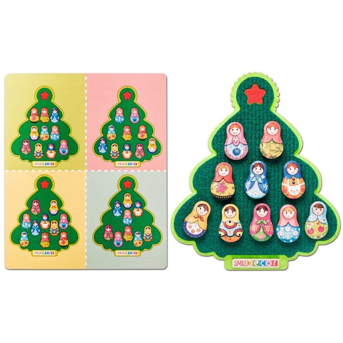 Коврик-пазл &laquo;Матрёшки &mdash; румяные щёчки&raquo;