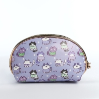 Косметичка на молнии, цвет сиреневый Косметичка на молнии, цвет сиреневый