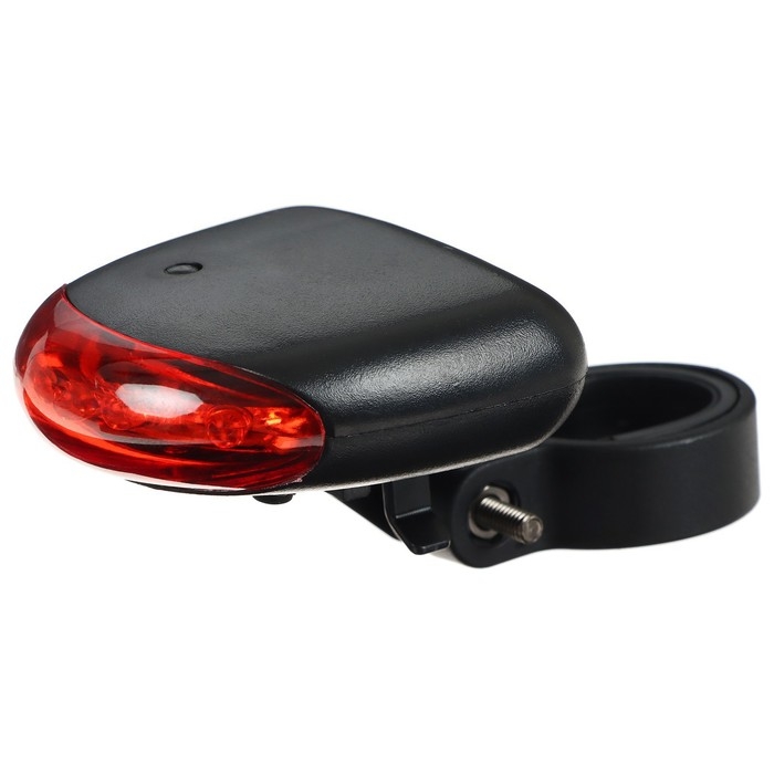 Фонарь велосипедный Dream Bike JY-008B, задний, 5 диодов, 3 режима