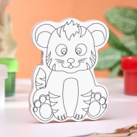 Раскраска-магнит "Тигр", многоразовая, 8х6,5 см Раскраска-магнит "Тигр", многоразовая, 8х6,5 см