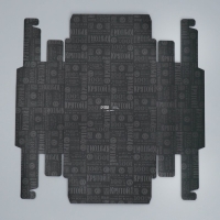 Коробка для конфет, кондитерская упаковка, 16 ячеек &laquo;Побед на всех фронтах&raquo;, 18.9 х 18.9 х 3.8 см