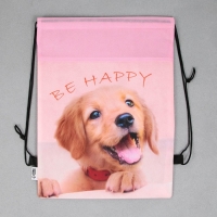 Мешок для обуви &laquo;1 сентября: Be happy&raquo; нетканное полотно, размер 30 х 40 см