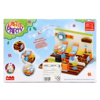 Конструктор &laquo;Весна. Кафе и зверята&raquo;, 130 деталей