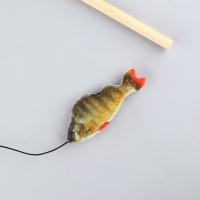 Дразнилка с игрушкой «Окунь», 6,5 см Дразнилка с игрушкой «Окунь», 6,5 см