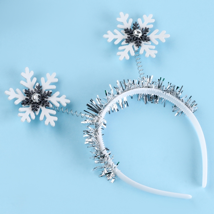 Новый год! Карнавальный ободок «Снежинка» Новый год! Карнавальный ободок «Снежинка»