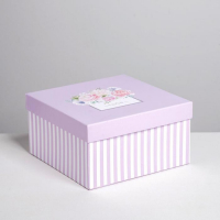 Набор коробок 5 в 1, упаковка подарочная, &laquo;Тебе&raquo;, 14 х 14 х 8 - 22 х 22 х 12 см