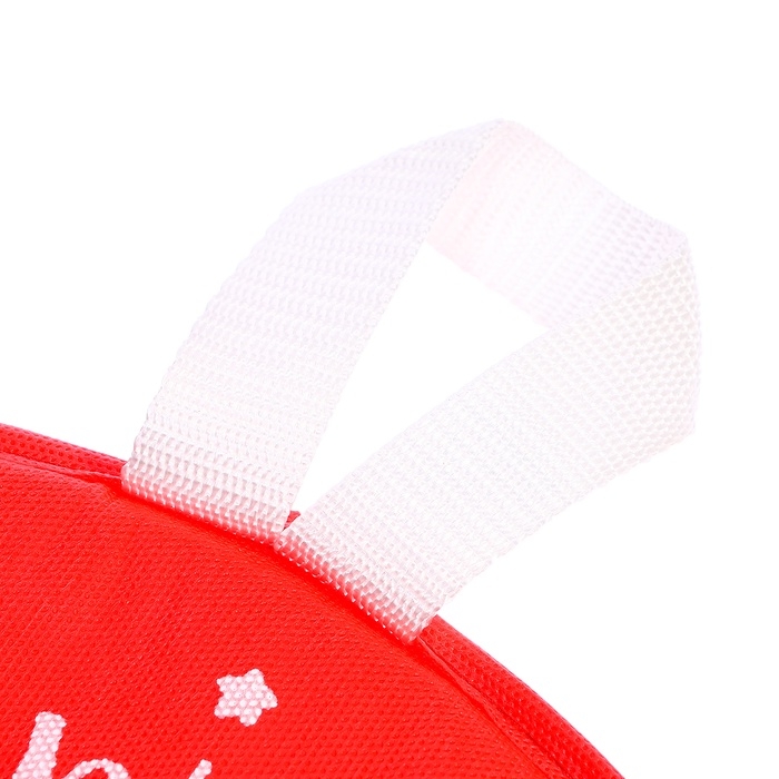 Ледянка мягкая, детская «Время мечтать», диаметр 35 см, цвет красный Ледянка мягкая, детская «Время мечтать», диаметр 35 см, цвет красный