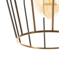 Светильник BayerLux "Фрейя" Е27 40Вт золото 16х16х23-123см Светильник BayerLux "Фрейя" Е27 40Вт золото 16х16х23-123см