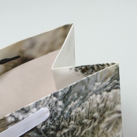 Пакет подарочный новогодний ламинированный вертикальный, конгревное тиснение &laquo;Счастливого Нового года&raquo;, ML 23 х 27 х 11.5 см, Новый год